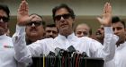 Ex-cricket star Imran Khan claims victory in Pakistan election, as opponents cry foul