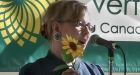 May won't join Liberals and blames NDP for Harper's victory