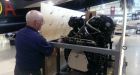 Hamilton Lancaster bomber's borrowed Merlin engine returns to U.K.